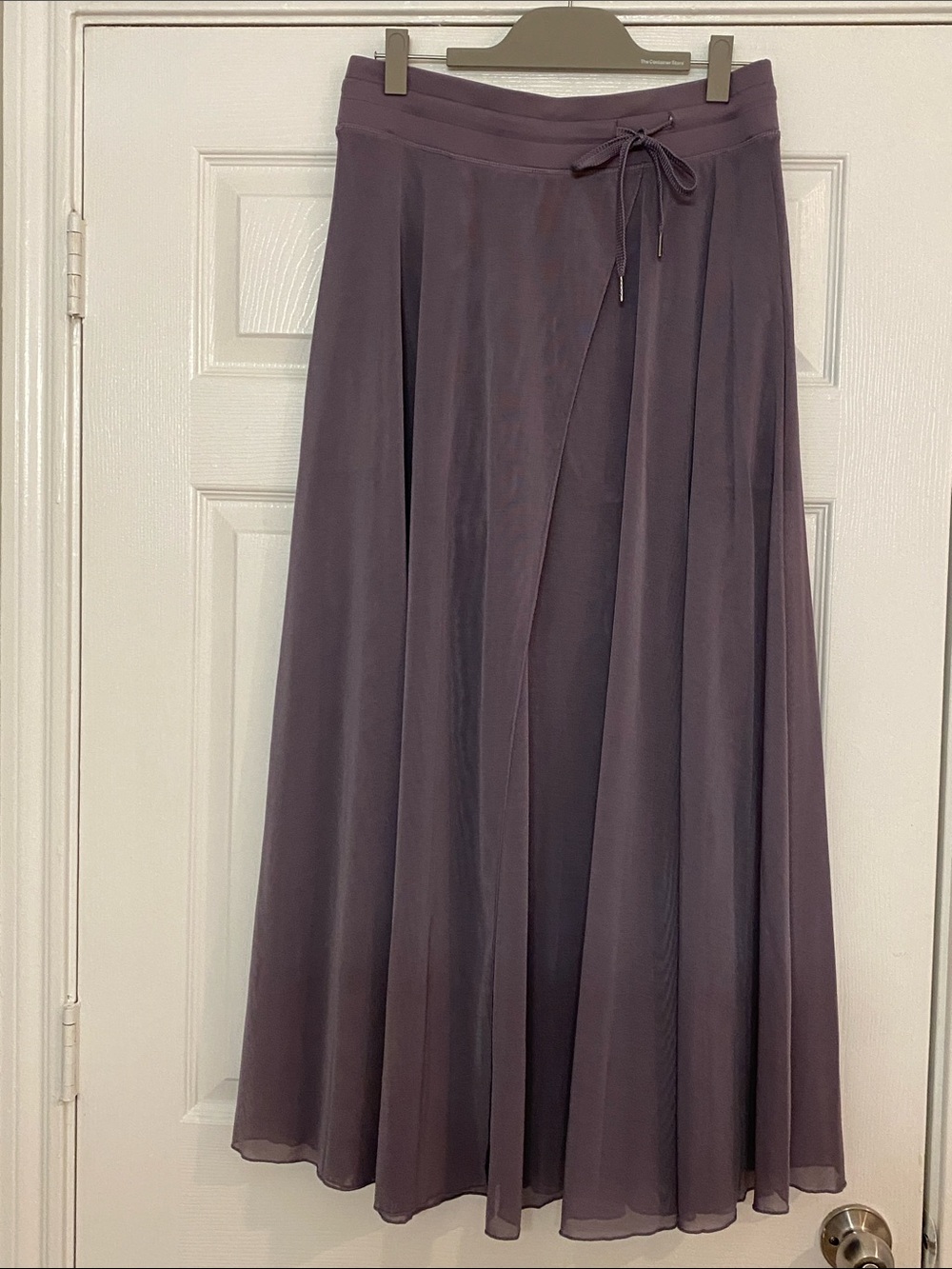 HALARA Dusty Purple Maxi Skirt with Drawstring